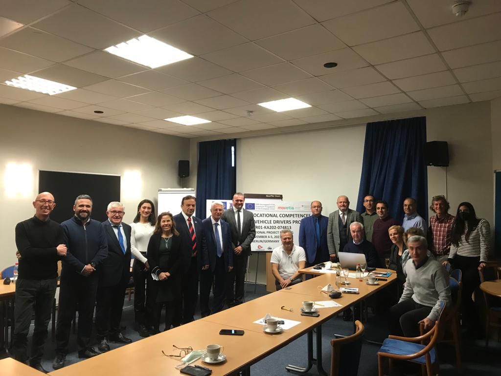 THE 2nd TRANSNATIONAL PROJECT MEETING OF ‘THE PROJECT FOR IMPROVEMENT OF THE PROFESSIONAL COMPETENCIES OF COMMERCIAL VEHICLE DRIVERS’ WAS HELD IN GERMANY/BERLIN ON 4-5 NOVEMBER 2021